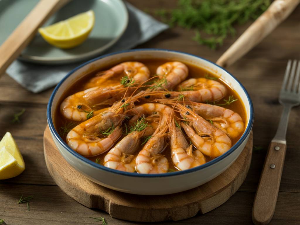 Gambas al ajillo al horno: receta tradicional con un toque moderno