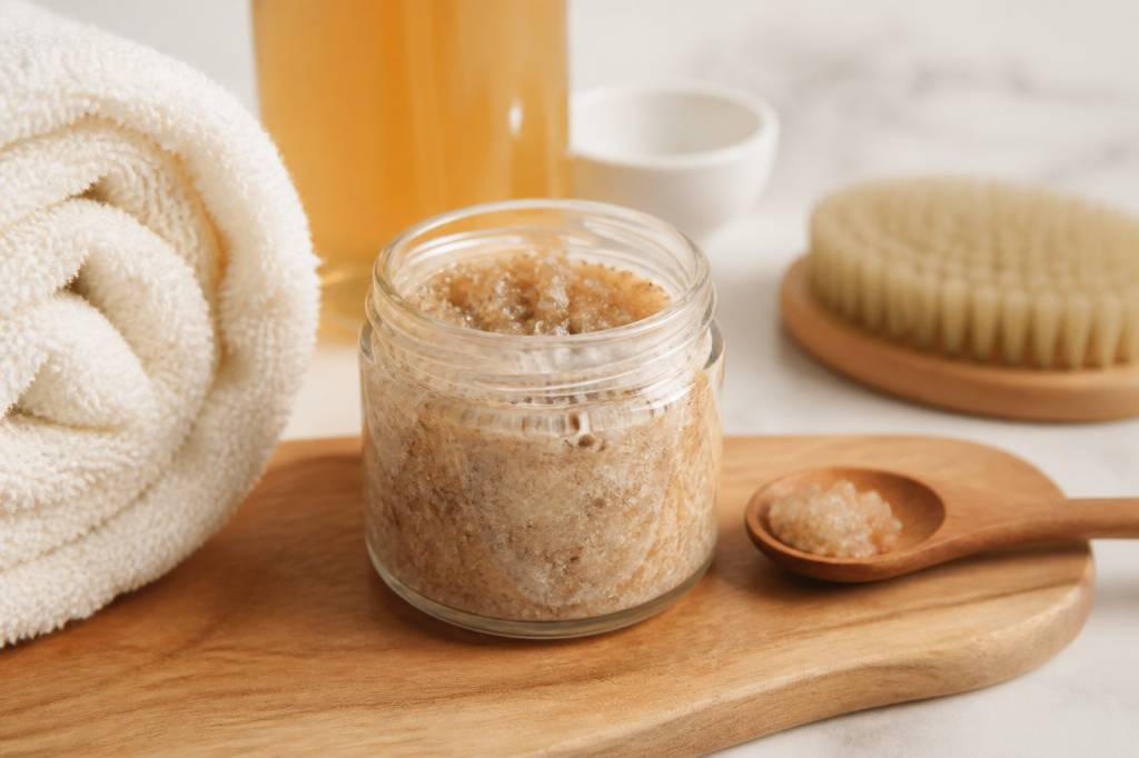 Cómo hacer un exfoliante casero para cuidar la piel en casa